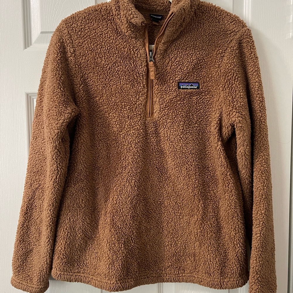 Patagonia Tan Fleece Jacket